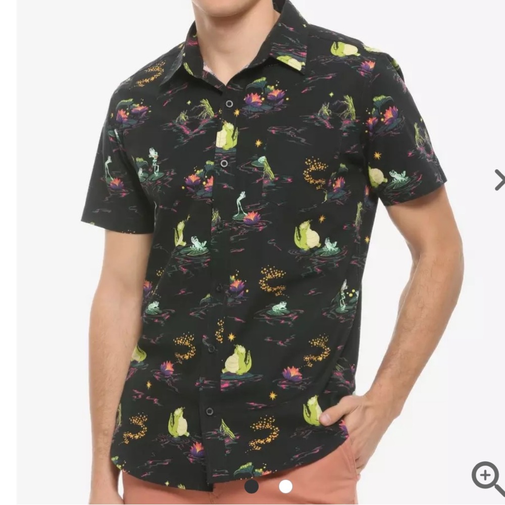 Our Universe Disney The Princess and the Frog Bayou Woven Button-Up - BoxLunch